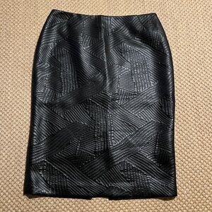 LAFAYETTE 148 | Vegan Leather Skirt | US 6